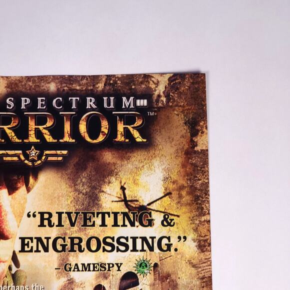 Full Spectrum Warrior "Take Control" Vintage X-Box Print Ad 2004 Maxim 8.5" x11" - Picture 3 of 5